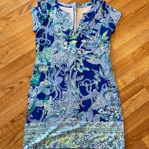 Blue and Green Lilly Pulitzer Dress